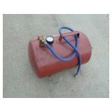 Midwest Air Works Portable Air Tank Red
