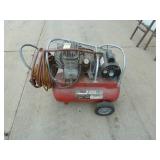 AO Smith Portable Air Compressor 1 HP Red