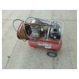 AO Smith Portable Air Compressor 1 HP Red