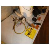 Pail of Pressure Test Plugs