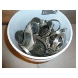 Pail of Rubber Fernco Caps & Test Plugs