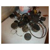 Pail of Rubber Fernco Caps & Test Plugs