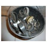 Black Pail Fernco End Caps