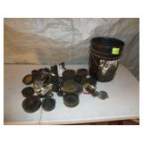 Black Pail Fernco End Caps