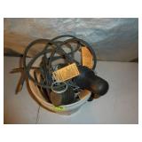 Pail of Pressure Test Plugs & End Caps