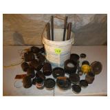 Pail of Test Plugs & Caps