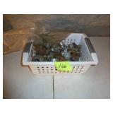 Galvanized Pipe Fittings- White Basket