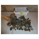 Galvanized Pipe Fittings- White Basket