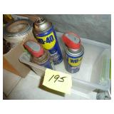 2 Boxes- WD 40, Oatey Glues