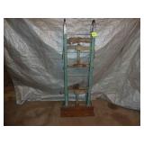 Gray & Green Appliance Cart