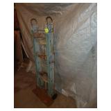 Gray & Green Appliance Cart