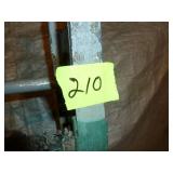 Gray & Green Appliance Cart