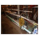 Rack of PVC Pipe