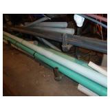 Rack of PVC Pipe