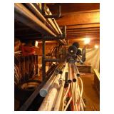 Rack of Copper Tubing