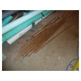 Rack of Copper Tubing