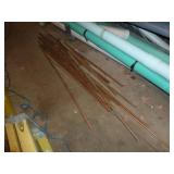 Rack of Copper Tubing