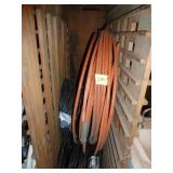 Bin #1 Rolls of Aluma Flex Under Ground Pipe