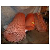 Orange Safety Fence Rolls x 3