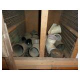 PVC Fittings  In Bins Assorted 4"