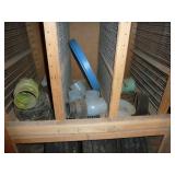 PVC Fittings  In Bins Assorted 4"