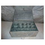 Bin Organizer Galvanized