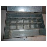 Bin Organizer Galvanized