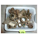 Basket Brass Water Fittings Barbed