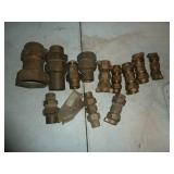 Basket Brass Water Fittings Barbed