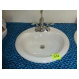 Mansfield Oval Porcelain Sink