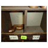 Copper Fittings Top 2 Rows of Bins