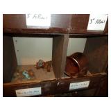 Copper Fittings Top 2 Rows of Bins