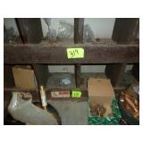 Copper Fittings Bottom 2 Rows of Bins & Organizers on floor