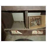 Copper Fittings Bottom 2 Rows of Bins & Organizers on floor