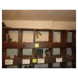 Black Pipe Fittings Back Wall Bins