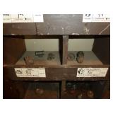 Black Pipe Fittings Back Wall Bins