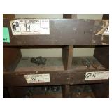 Black Pipe Fittings Back Wall Bins