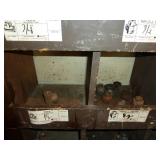 Black Pipe Fittings Back Wall Bins