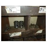Black Pipe Fittings Back Wall Bins