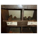 Black Pipe Fittings Back Wall Bins