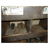 Black Pipe Fittings Back Wall Bins