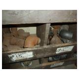 Black Pipe Fittings Back Wall Bins