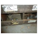 Black Pipe Fittings Back Wall Bins