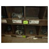 Galvanized Fittings Bottom 2 Rows of Bins