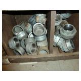 Galvanized Fittings Bottom 2 Rows of Bins