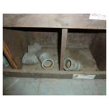 Galvanized Fittings Bottom 2 Rows of Bins