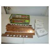 Box Toilet Paper Holders & Copper Straps