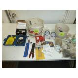 2 Pails of Plumbing Items