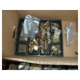 Box of Tray Organizers Brass Fittings