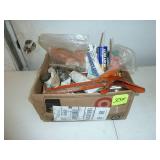 Box of Soldering Items & Caulking Items